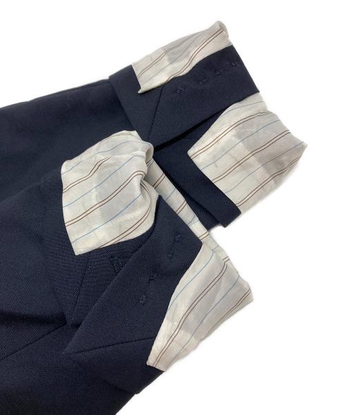 MARNI（マルニ）MARNI (マルニ) ウールテーラードジャケット ネイビー サイズ:SIZE 50の古着・服飾アイテム