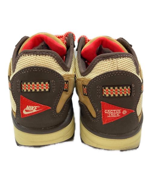 NIKE（ナイキ）NIKE (ナイキ) TRAVIS SCOTT (トラヴィススコット) AIR MAX 1/CJ ブラウン サイズ:SIZE 28cmの古着・服飾アイテム