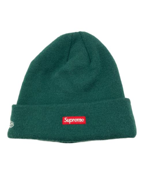 SUPREME（シュプリーム）Supreme (シュプリーム) New Era (ニューエラ) S Logo Beanie グリーン サイズ:-の古着・服飾アイテム