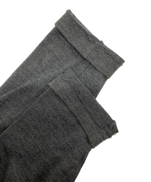 tricot COMME des GARCONS（トリココムデギャルソン）tricot COMME des GARCONS (トリココムデギャルソン) 花刺繍クルーネックニット グレー サイズ:-の古着・服飾アイテム