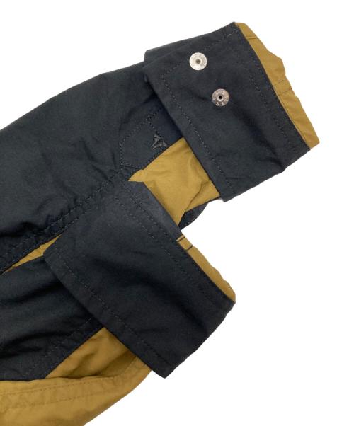 THE NORTH FACE（ザ ノース フェイス）THE NORTH FACE (ザ ノース フェイス) L/S Nuptse Shirt ブラウン×ブラック サイズ:SIZE Sの古着・服飾アイテム