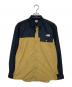 THE NORTH FACE（ザ ノース フェイス）の古着「L/S Nuptse Shirt」｜ブラウン×ブラック