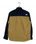 THE NORTH FACE (ザ ノース フェイス) L/S Nuptse Shirt ブラウン×ブラック サイズ:SIZE S：6000円