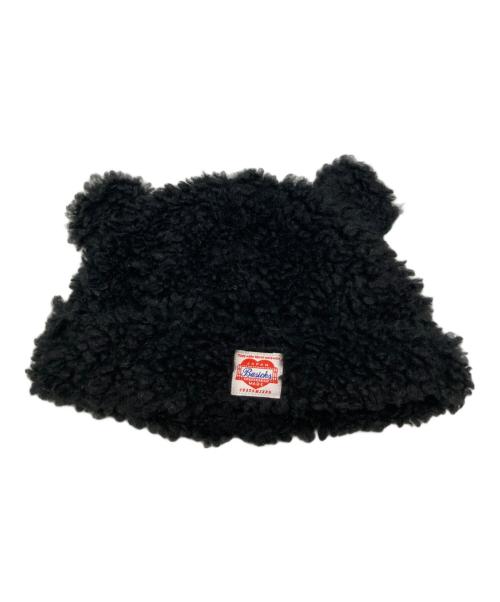 BASICKS（ベイシックス）BASICKS (ベイシックス) Bear Beanie ブラック サイズ:-の古着・服飾アイテム