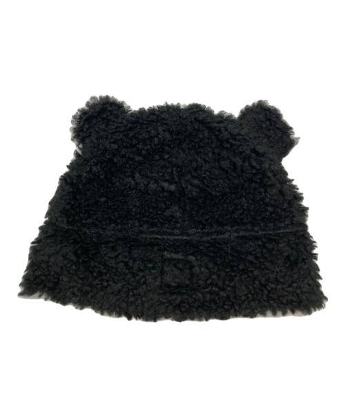 BASICKS（ベイシックス）BASICKS (ベイシックス) Bear Beanie ブラック サイズ:-の古着・服飾アイテム