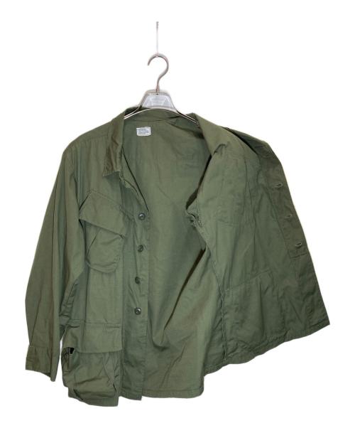 US ARMY（ユーエスアーミー）US ARMY (ユーエスアーミー) ジャングルファティーグジャケット オリーブ サイズ:SIZE MEDIUM-SHORTの古着・服飾アイテム