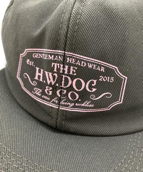 THE H.W.DOG&CO.（エイチダブリュードッグアンドコー）THE H.W.DOG&CO. (エイチダブリュードッグアンドコー) キャップ グレー サイズ:SIZE M (38)の古着・服飾アイテム