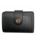 MICHAEL KORS（マイケルコース）の古着「MK CHARM タブコンパクトポケットウォレットスモール」｜ブラック