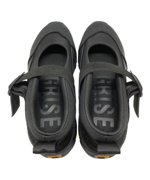 Le Talon GRISE（ル タロン グリーズ）Le Talon GRISE (ル タロン グリーズ) VIBRAM メリージェーンスニーカー ブラック サイズ:SIZE LLの古着・服飾アイテム