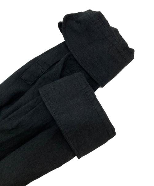 s'yte（サイト）s'yte (サイト) COTTON/LINEN POPLIN PLEATED OVERSIZE SHIRT ブラック サイズ:SIZE 3の古着・服飾アイテム