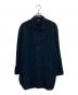 s'yte（サイト）の古着「COTTON/LINEN POPLIN PLEATED OVERSIZE SHIRT」｜ブラック