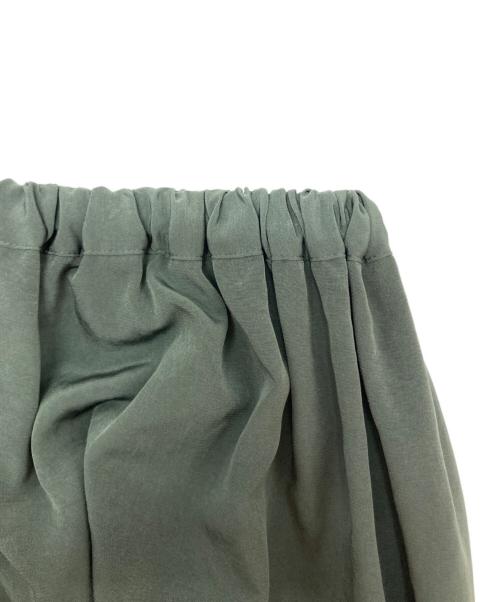 Y's（ワイズ）Y's (ワイズ) GATHERED SKIRT オリーブ サイズ:SIZE 2の古着・服飾アイテム