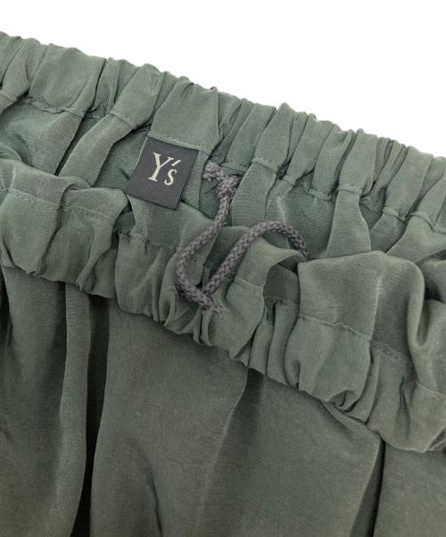Y's（ワイズ）Y's (ワイズ) GATHERED SKIRT オリーブ サイズ:SIZE 2の古着・服飾アイテム