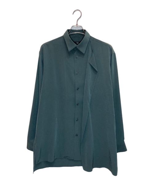 Y's（ワイズ）Y's (ワイズ) ドレープシャツ オリーブ サイズ:SIZE 2の古着・服飾アイテム
