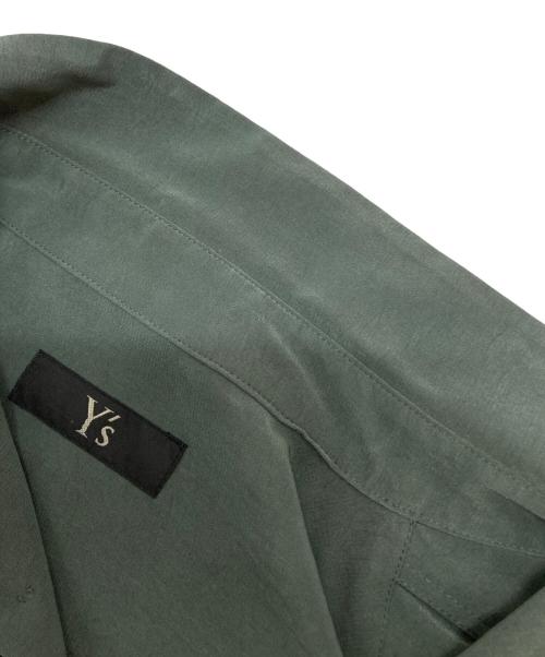Y's（ワイズ）Y's (ワイズ) ドレープシャツ オリーブ サイズ:SIZE 2の古着・服飾アイテム