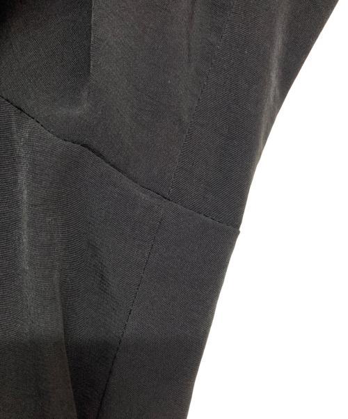 s'yte（サイト）s'yte (サイト) クロップドタックワイドパンツ ブラック サイズ:SIZE 3の古着・服飾アイテム