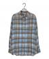 EVERYDAY I LIKE.（エヴリデイ アイ ライク）の古着「Vi/Li Check Wash シャツ」｜ブルー×ブラウン