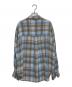 EVERYDAY I LIKE. (エヴリデイ アイ ライク) Vi/Li Check Wash シャツ ブルー×ブラウン サイズ:SIZE Free：20000円