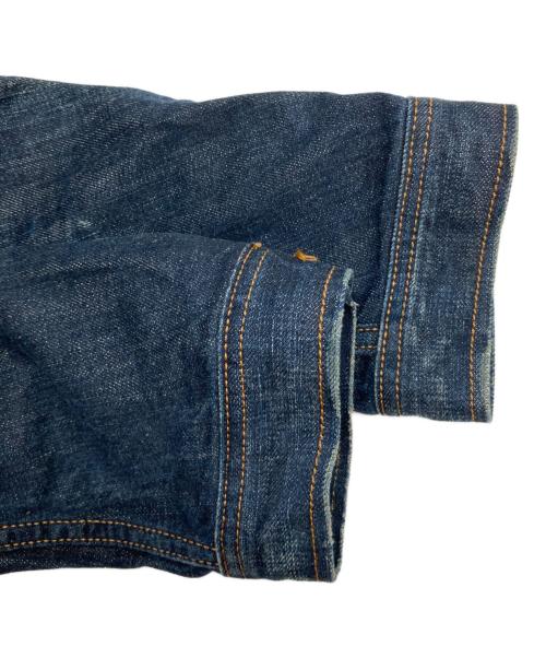 DIESEL（ディーゼル）DIESEL (ディーゼル) ペイント加工デニムジャケット インディゴ サイズ:SIZE Lの古着・服飾アイテム