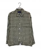 DESCENDANTディセンダント）の古着「MILPITAS PLAID LS SHIRT」｜ベージュ