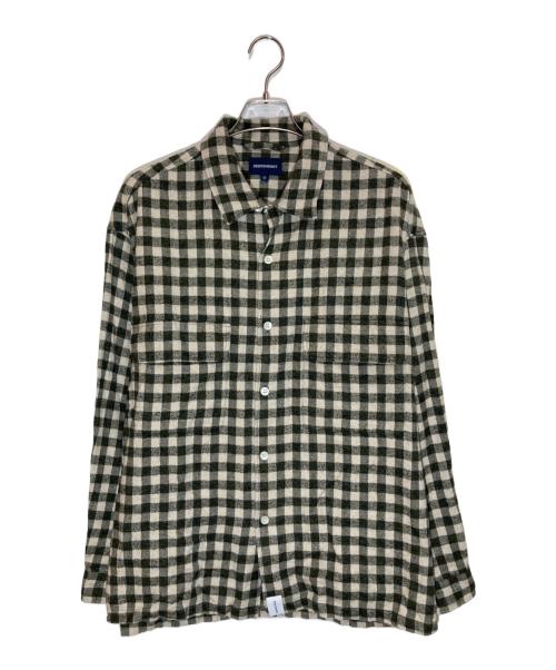 DESCENDANT（ディセンダント）DESCENDANT (ディセンダント) MILPITAS PLAID LS SHIRT ベージュ サイズ:SIZE 3の古着・服飾アイテム
