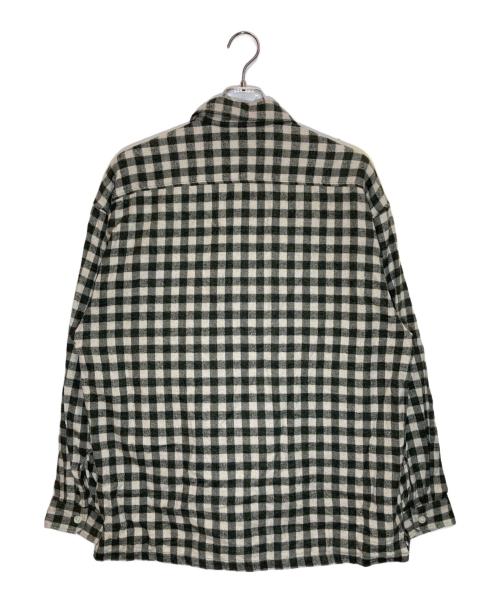 DESCENDANT（ディセンダント）DESCENDANT (ディセンダント) MILPITAS PLAID LS SHIRT ベージュ サイズ:SIZE 3の古着・服飾アイテム