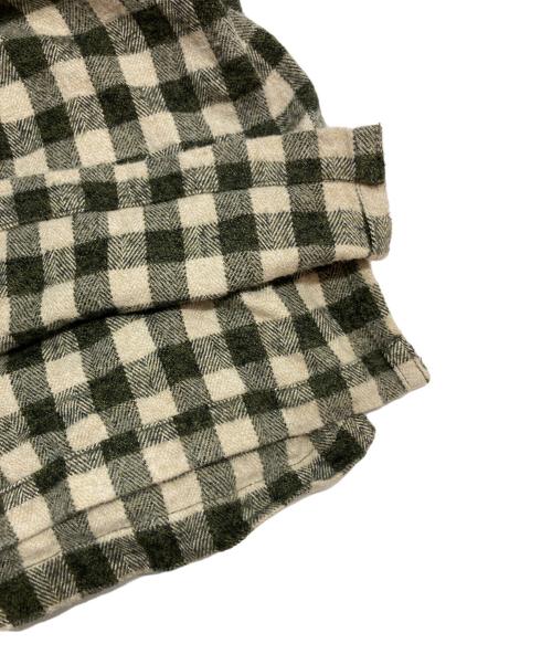 DESCENDANT（ディセンダント）DESCENDANT (ディセンダント) MILPITAS PLAID LS SHIRT ベージュ サイズ:SIZE 3の古着・服飾アイテム