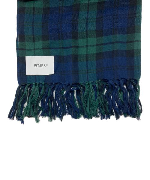WTAPS（ダブルタップス）WTAPS (ダブルタップス) チェックストール グリーン サイズ:-の古着・服飾アイテム