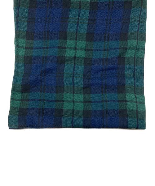 WTAPS（ダブルタップス）WTAPS (ダブルタップス) チェックストール グリーン サイズ:-の古着・服飾アイテム