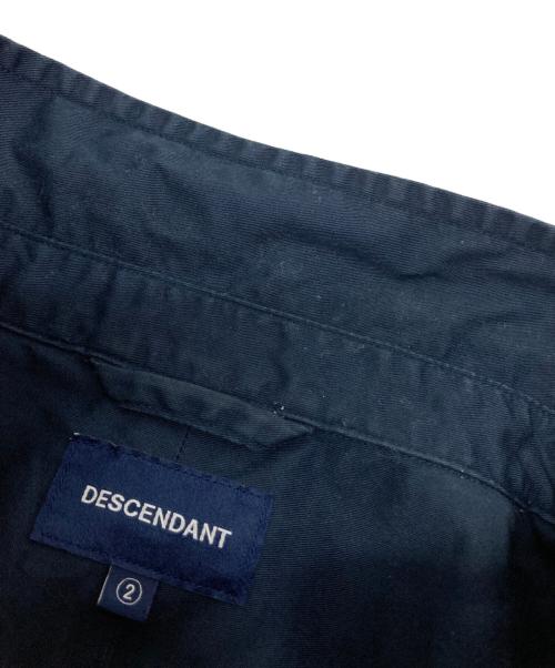 DESCENDANT（ディセンダント）DESCENDANT (ディセンダント) ボタンダウンシャツ ネイビー サイズ:SIZE 2の古着・服飾アイテム
