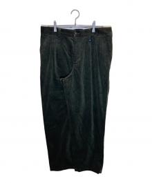 DESCENDANT（ディセンダント）の古着「DC-3 CORDUROY TROUSERS」｜オリーブ