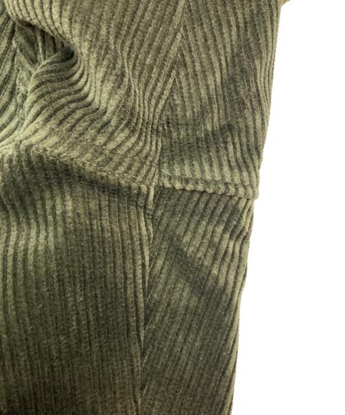 DESCENDANT（ディセンダント）DESCENDANT (ディセンダント) DC-3 CORDUROY TROUSERS オリーブ サイズ:SIZE 3の古着・服飾アイテム