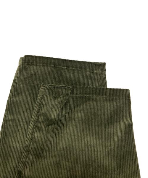 DESCENDANT（ディセンダント）DESCENDANT (ディセンダント) DC-3 CORDUROY TROUSERS オリーブ サイズ:SIZE 3の古着・服飾アイテム