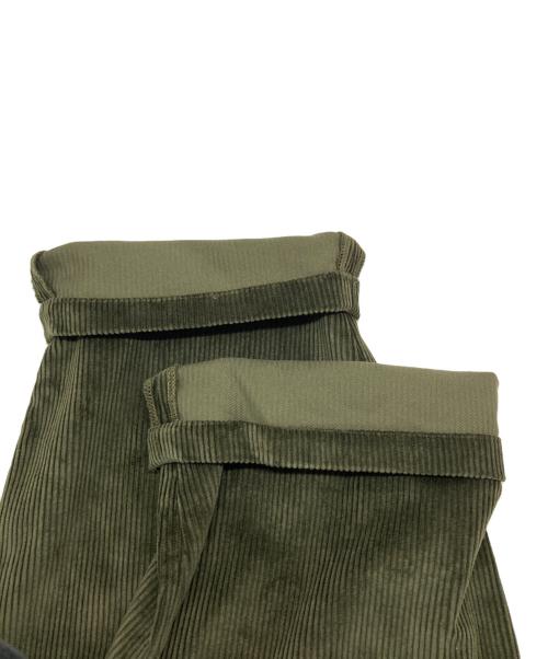 DESCENDANT（ディセンダント）DESCENDANT (ディセンダント) DC-3 CORDUROY TROUSERS オリーブ サイズ:SIZE 3の古着・服飾アイテム