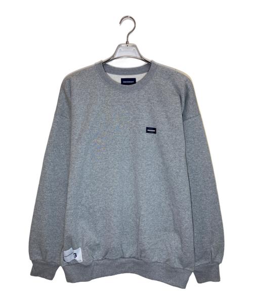 DESCENDANT（ディセンダント）DESCENDANT (ディセンダント) CETUS CREW NECK グレー サイズ:SIZE 3の古着・服飾アイテム