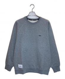 WTAPS（ダブルタップス）の古着「SIGN-RGYD / SWEATER / COTTON」｜グレー