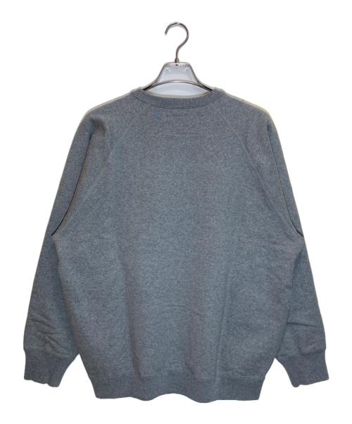 WTAPS（ダブルタップス）WTAPS (ダブルタップス) SIGN-RGYD / SWEATER / COTTON グレー サイズ:SIZE X 03の古着・服飾アイテム
