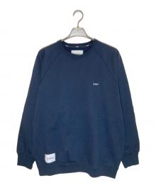 WTAPS（ダブルタップス）の古着「SIGN-RGYD / SWEATER / COTTON」｜ネイビー