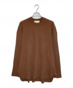 INNATインアット）の古着「WAFFLE LS TEE」｜ブラウン