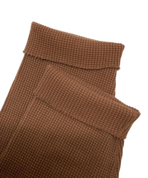 INNAT（インアット）INNAT (インアット) WAFFLE LS TEE ブラウン サイズ:SIZE 2の古着・服飾アイテム
