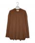 INNAT（インアット）の古着「WAFFLE LS TEE」｜ブラウン