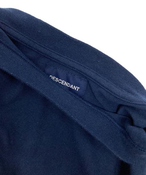 DESCENDANT（ディセンダント）DESCENDANT (ディセンダント) ロングスリーブカットソー ネイビー サイズ:SIZE 2の古着・服飾アイテム