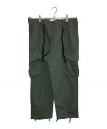 WTAPS（ダブルタップス）の古着「MILT2001/TROUSERS/COTTON.TWILL」｜オリーブ