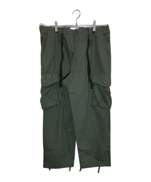 WTAPS（ダブルタップス）WTAPS (ダブルタップス) MILT2001/TROUSERS/COTTON.TWILL オリーブ サイズ:SIZE 3の古着・服飾アイテム