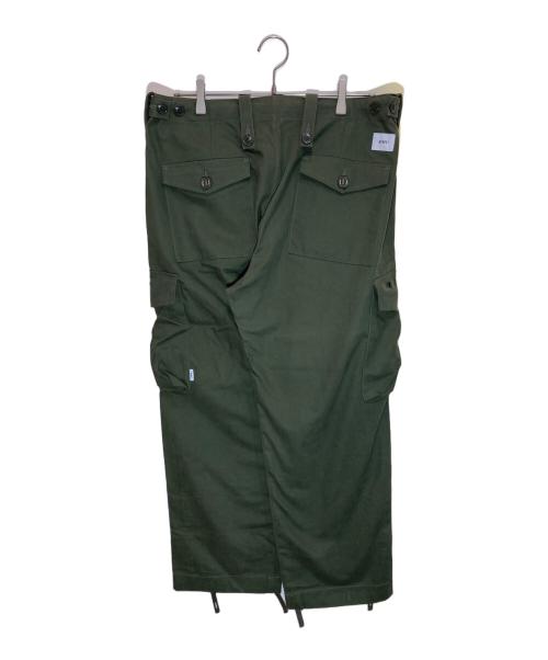 WTAPS（ダブルタップス）WTAPS (ダブルタップス) MILT2001/TROUSERS/COTTON.TWILL オリーブ サイズ:SIZE 3の古着・服飾アイテム
