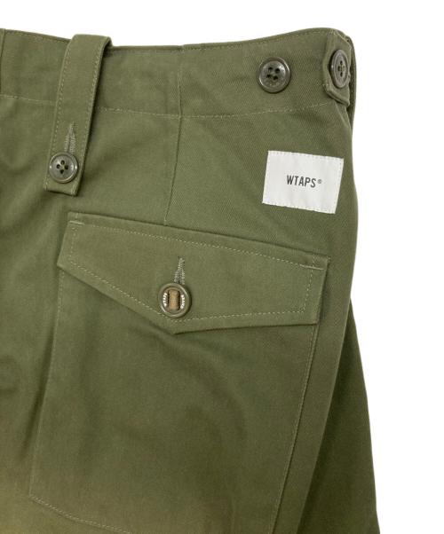 WTAPS（ダブルタップス）WTAPS (ダブルタップス) MILT2001/TROUSERS/COTTON.TWILL オリーブ サイズ:SIZE 3の古着・服飾アイテム