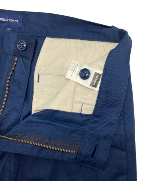 DESCENDANT（ディセンダント）DESCENDANT (ディセンダント) トラウザーパンツ ネイビー サイズ:SIZE 2の古着・服飾アイテム