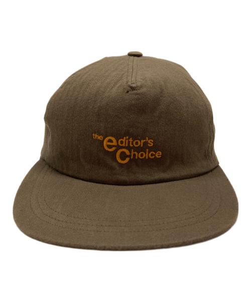 the editor's choice（エディターズ チョイス）the editor's choice (エディターズ チョイス) キャップ ブラウン サイズ:-の古着・服飾アイテム