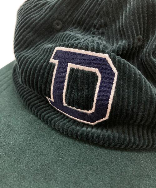 DESCENDANT（ディセンダント）DESCENDANT (ディセンダント) コーデュロイキャップ グリーン サイズ:-の古着・服飾アイテム