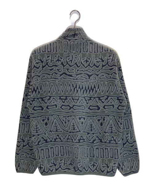 Patagonia（パタゴニア）Patagonia (パタゴニア) シンチラスナップTプルオーバー グレー×カーキ サイズ:SIZE Sの古着・服飾アイテム